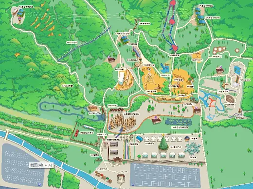 湟中景区手绘地图在紧急疏散与救援中的重要作用 ？